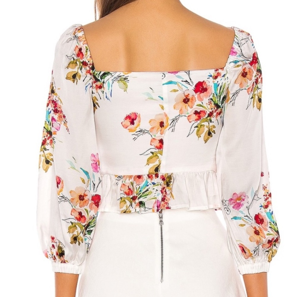 MAJORELLE JULIA FLORAL TOP - Picture 2 of 8